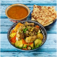 Couscous, soep en salade.